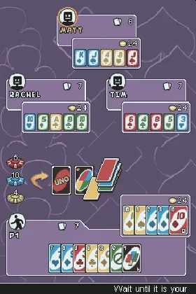 Uno 52 (USA) screen shot game playing